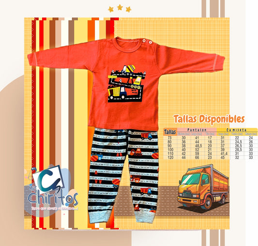 Conjunto Naranjado Build Roads