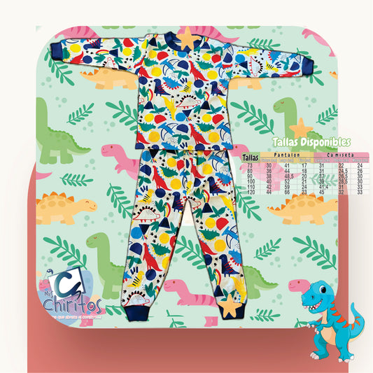 Conjunto Jurásico multicolor